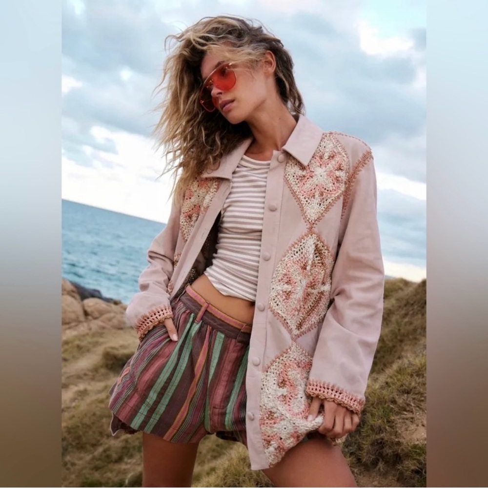 Free People We The Free Corina Crochet Jacket - NWT and Never Worn - Picture 4 of 6